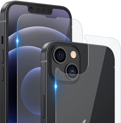 Firstkart Front and Back Tempered Glass for iPhone 13 Mini(Pack of 2)