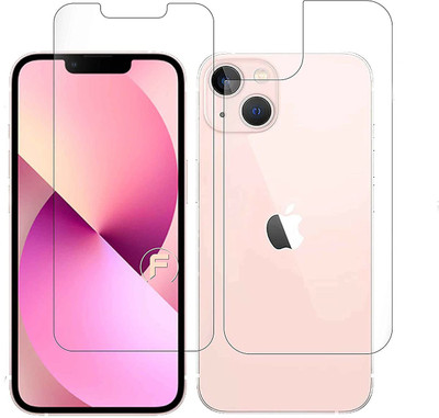 PR SMART Front and Back Tempered Glass for iPhone 13(Pack of 2)