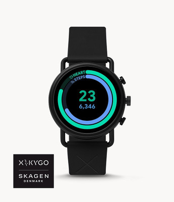 tombik Impossible Screen Guard for Smartwatch HR - Falster 3 X by KYGO Black Silicone(Pack of 1)