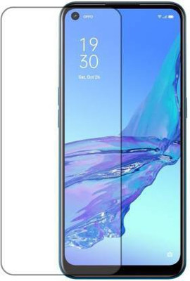 Satguru Tempered Glass Guard for OPPO A53(Pack of 1)