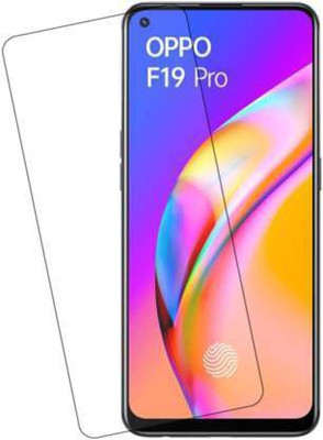 Satguru Tempered Glass Guard for OPPO F19(Pack of 1)