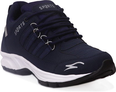 JAVIO Men Navy Blue Sports Casual Sneakers Gym Cycling Walking Running Boy Shoes Party Wear For Men(Navy , 7)