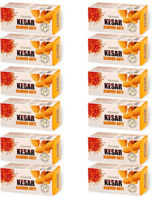 Nandini HERBAL KESAR &ALMOND GOTI SOAP(12 x 25 g)