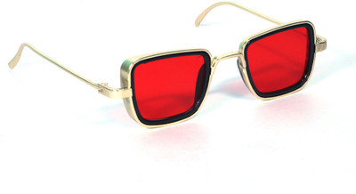 AVERIL Aviator Sunglasses(For Boys, Red)