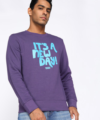 LEVI'S Full Sleeve Printed Men Sweatshirt