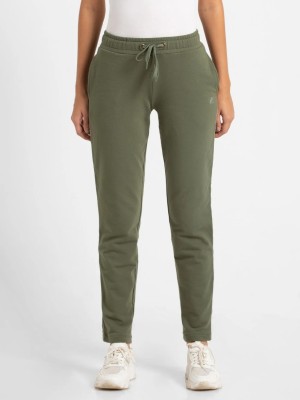 JOCKEY Solid Women Green Track Pants