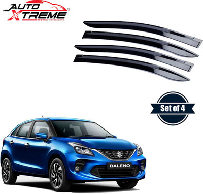Auto Xtreme For Non-convertibles Front, Rear Wind Deflector(Tinted Maruti Baleno)