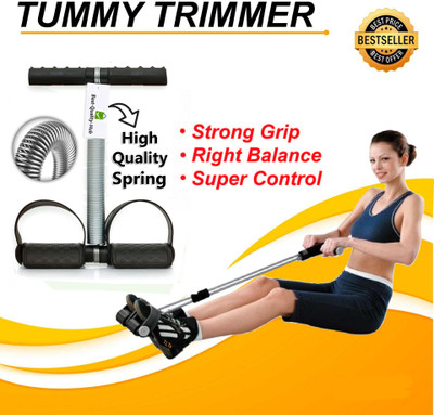 Best-Quality-Hub Tummy Trimmer Ab Exerciser fat loss Tummy Trimmer for man and women Ab Exerciser(Silver)