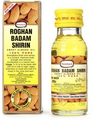 Hamdard Roghan Badam Shirin (25ml) (Pack Of 3)(Pack of 3)