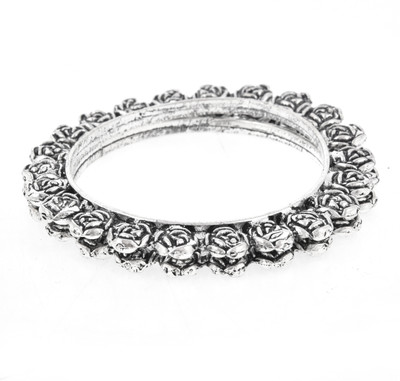 Rozy Style Metal Kada(Pack of 2)
