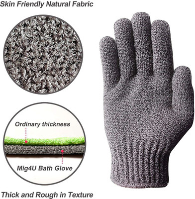 Masox Store Spa Massage Body Scrubber Cleaner/Nylon Exfoliating Multi-Purpose Gloves R-6