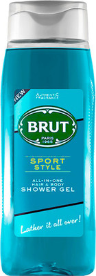 BRUT Sport Style All-In-One Body Wash for Men | Invigorating Fragrance 500ml(500 ml)