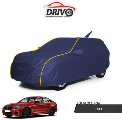 Drivo Car Cover For BMW 3 Series GT (With Mirror Pockets)(Blue)