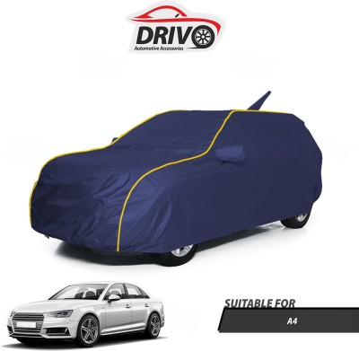 Drivo Car Cover For Audi A4 (With Mirror Pockets)(Blue)