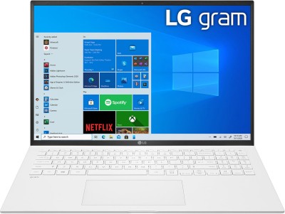 LG Gram Core i5 11th Gen – (8 GB/512 GB SSD/Windows 11 Home) Gram 16Z90P-G.AJ64A2 Thin and Light Laptop (16 inch, Snow White, 1.19 kg)