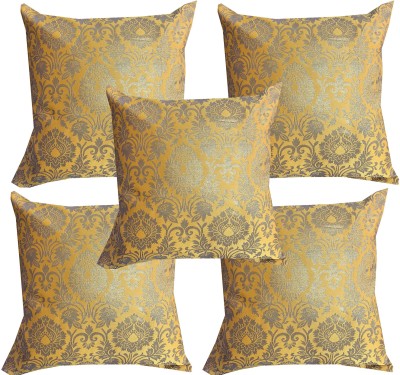 VIREO Motifs Cushions Cover(Pack of 5, 40 cm*35 cm, Multicolor)