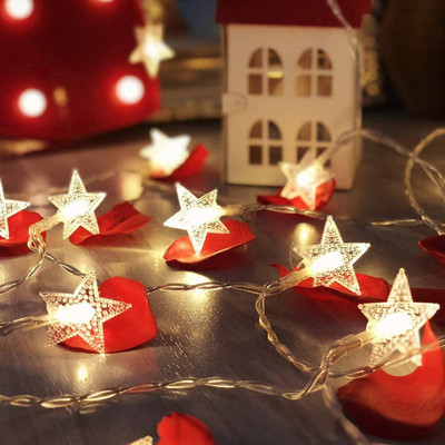 WunderVoX 20 LEDs 2.41 m Transparent Steady Star Rice Lights(Pack of 1)