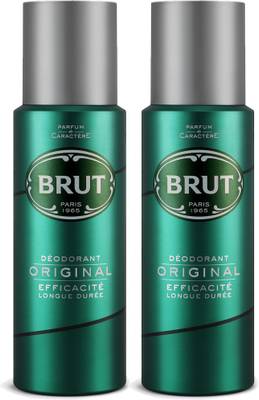 BRUT Original Deodorant Spray for Men Deodorant Spray  -  For Men  (400 ml, Pack of 2)