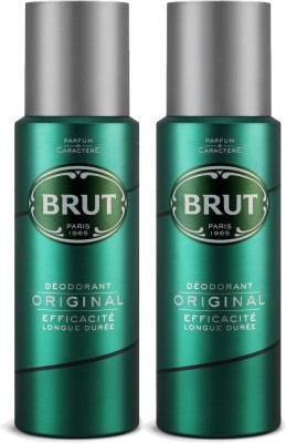 BRUT Original Deodorant Spray for Men Deodorant Spray  -  For Men(400 ml, Pack of 2)