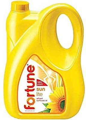Fortune OIL 5LTR Sunflower Oil Can  (5 L)