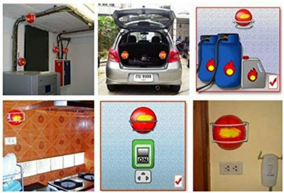 Elide FIRE /BALL/1.3 Fire Extinguisher Mount(1.3 kg)