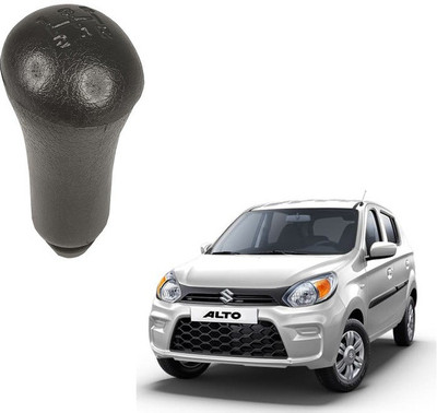 Adhvik Rubber, Plastic Gear Knob(Black)