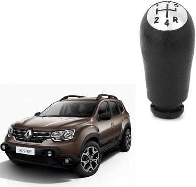 BIGWHEEL Plastic, Rubber Gear Knob(Black)