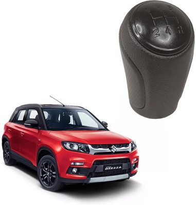 Uniqon Rubber & Plastic Gear Knob(Black)