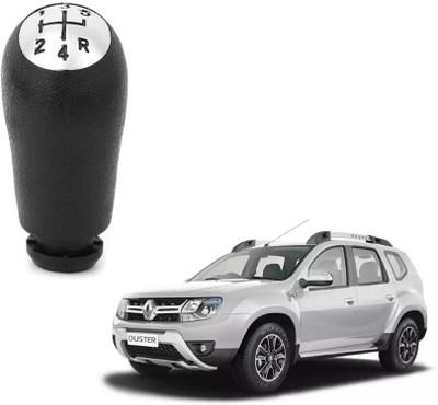 Adhvik Rubber, Plastic Gear Knob(Black)