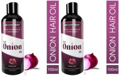 Manarya Sun's Heart Blackseed Red Onion Hair Oil With Bhringraj & Saffron Extracts Hair Oil(200 ml)