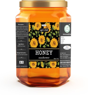 AGRI CLUB Sunflower honey 500gm(500 g)