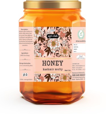 AGRICLUB Kashmir Multy Honey 500gm(500 g)