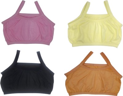 RIJATRENDZZ Camisole For Girls(Multicolor, Pack of 4)