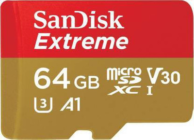 SanDisk Extreme Pro 64 GB MicroSDXC UHS Class 3 95 MB/s Memory Card(With Adapter) – at Rs 1595 ₹ Only