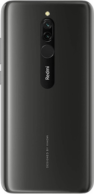 Itish XIAOMI REDMI 8 Premium Back Panel(ONXY BLACK)