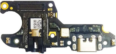 Shinzo Micro USB Charging Board Port Connector Earphone Audio Jack with Mic Compatible for Oppo Realme C1 (A1603) - Charging Connector Flex cable