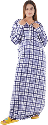 NACNO Women Nighty(Blue)