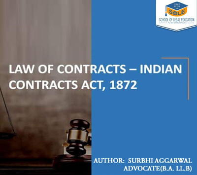 Law Of Contract And Specific Relief Law Book(Spiral Binding, Adv. Surbhi Aggarwal)
