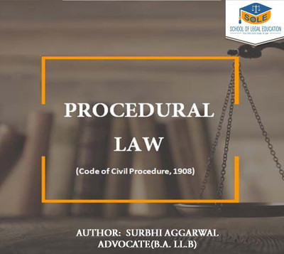 Procedural Law In India Book(Spiral Binding, Adv. Surbhi Aggarwal)