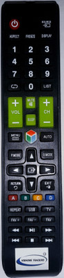 Kishore Traders Comapatible Remote Control For  Led Tv Eairtec Remote Controller(Black)