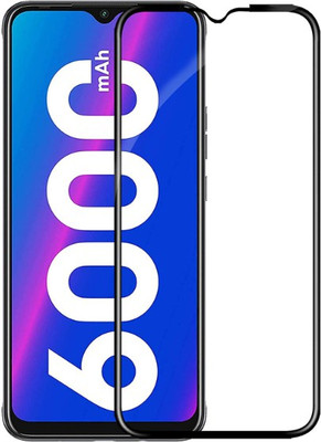BeeVault Edge To Edge Tempered Glass for Tecno spark 7(Pack of 1)