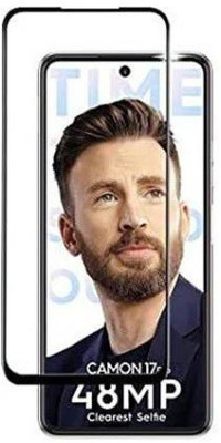 SMARTCASE Edge To Edge Tempered Glass for TECNO CAMON 17, TECNO CAMON 17 PRO(Pack of 1)