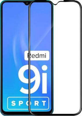 BeeVault Edge To Edge Tempered Glass for Redmi 9i Sport(Pack of 1)