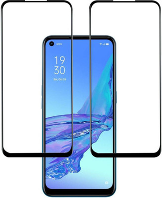 aplexx Edge To Edge Tempered Glass for OPPO A53(Pack of 2)