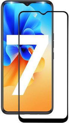 SMARTCASE Edge To Edge Tempered Glass for TECNO SPARK 7(Pack of 1)