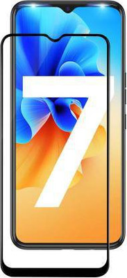 SMARTCASE Edge To Edge Tempered Glass for TECNO SPARK 7(Pack of 1)
