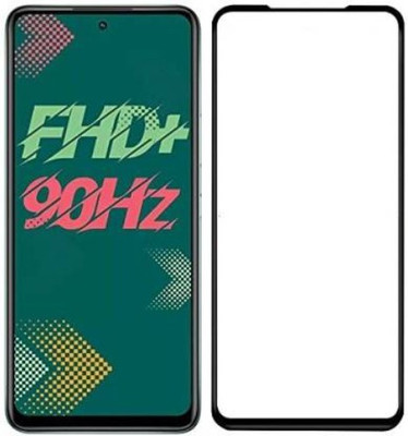 CLASIKCART Edge To Edge Tempered Glass for Infinix Hot 11s(Pack of 1)
