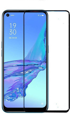 aplexx Edge To Edge Tempered Glass for OPPO A53 | Premium Quality Full Glue 9H Hardness Anti Scratch Full Edge(Pack of 1)