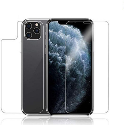 ELEF Front and Back Screen Guard for Apple iPhone 11 Pro Front and Back Both Flexible Impossible Fiber Glass (Not Tempered Glass)(Pack of 1)