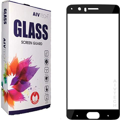 AIV TECH Edge To Edge Tempered Glass for OnePlus 5(Pack of 1)